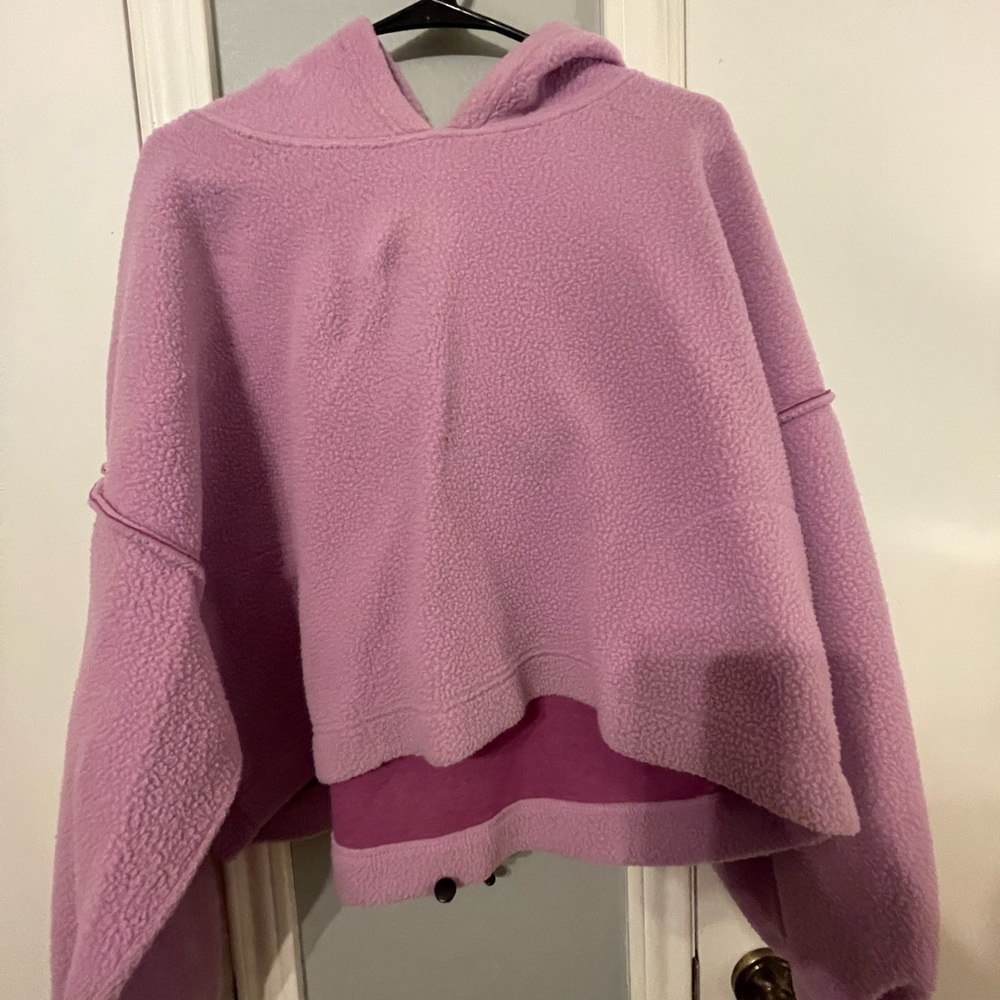 Pink We the free crop jacket